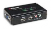 SWITCH KVM 2:1 USB, INC/CABLES MANHATTAN