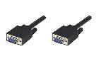 CABLE MONITOR SVGA HD15, M-M 1.8M 5MM MANHATTAN